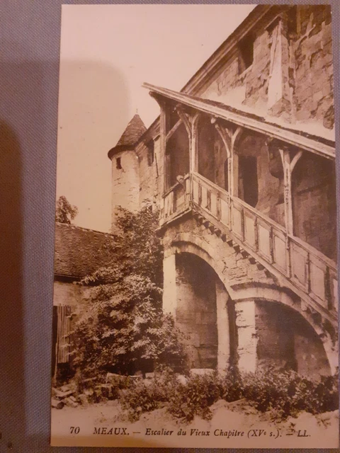 CPA(Seine et Marne)Meaux-Escalier du vieux chapitre
