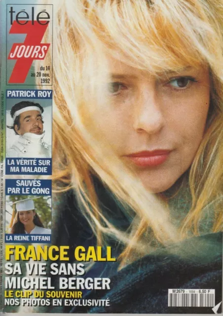 Lot de 5 Télé 7 jours  France Gall 20/322