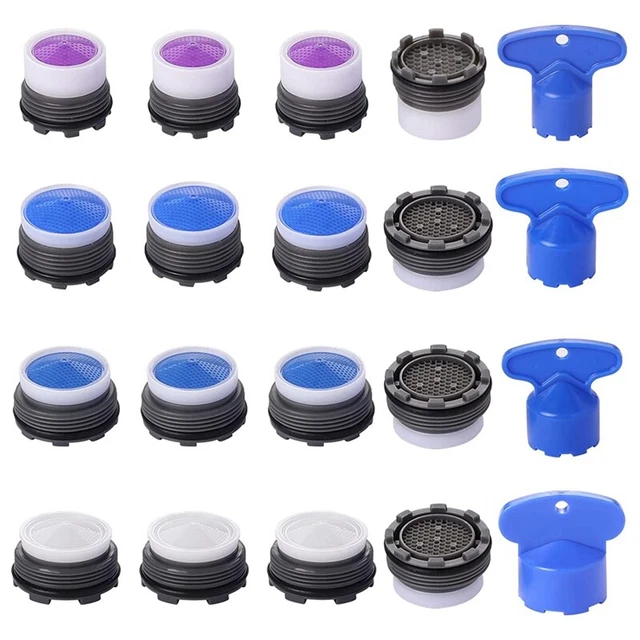 2X(20 StüCk WasserhahnbelüFter, M16,5 ,5 M21,5 M24 Wasserhahn-Cache-BelüFter, 7)