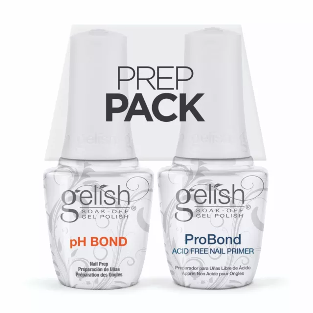 Pack de préparation Harmony Gelish pH Bond (déshydrateur) + apprêt pour ongles sans acide ProBond