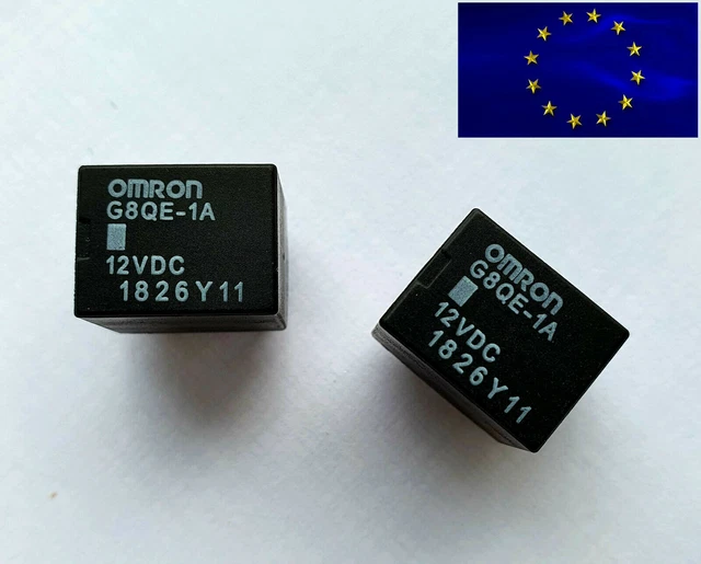 1x relè G8QE-1A 12VDC Kit di riparazione Omron ECU C1 Eps