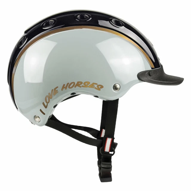 Casco Reithelm Nori sand-schwarz-kupfer Sicherheitsreithelm Reitkappe Sturzhelm