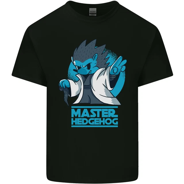 Master Hedgehog Funny Movie Parody Kids T-Shirt Childrens