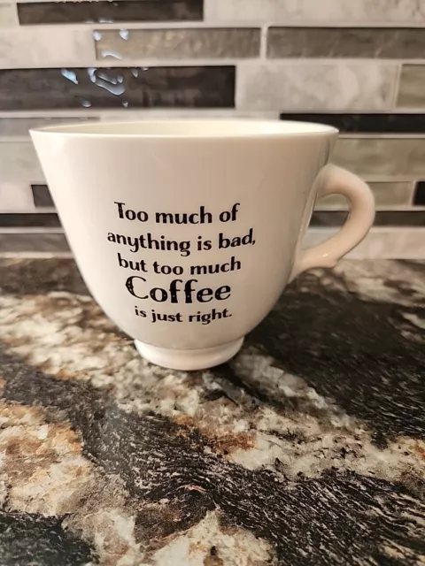 Robert Gordon Mug Too Much of Anything is Bad Coffee Is Right Australia T21 Cup