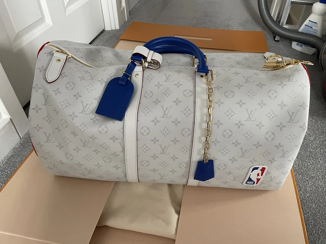 Replica Louis Vuitton LV x NBA Basketball Keepall 55 M45587 for Sale