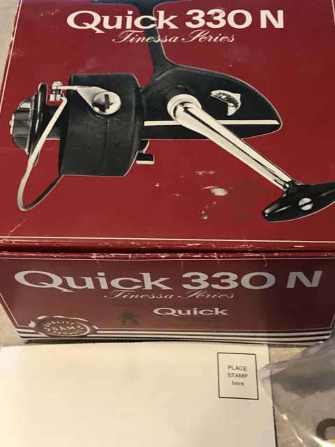 VINTAGE DAM QUICK 330 Finessa Series Spinning Reel in 330N Box