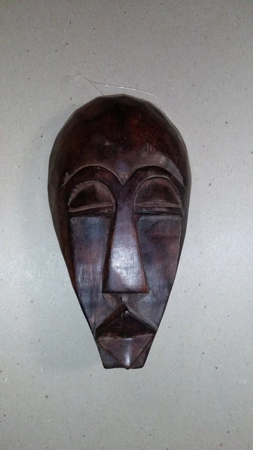 Decorative Hand Carved wood Mask made in Africa
