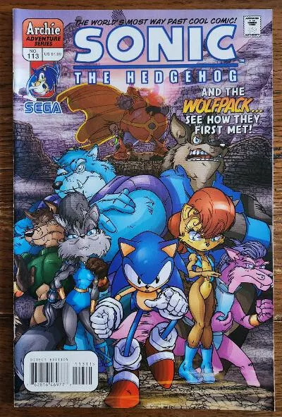 Sonic the Hedgehog #113 Archie Comics Adventure Series 2002 VF/NM