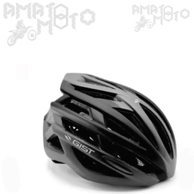 Casco Protezione Bici Gist Planet Ciclismo Nero