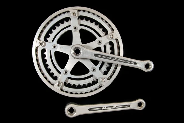 vintage raleigh crankset