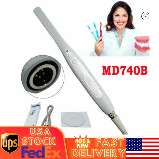 Dental Intraoral Camera MD740B USB Intra Oral Clear 6 LED Imaging With Sleeves