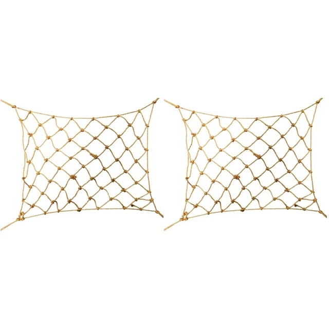 2x Vogel Käfig Kauen Spielzeug Papagei Vogel Klettern Net