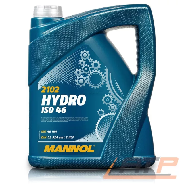 Mannol 5 L Liter Hydro Iso 46 Hydrauliköl Hydraulik-Öl