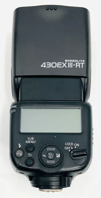 Canon Speedlite 430EX III-RT Shoe Mount Flash for Canon