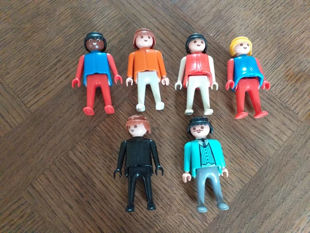Lot De 7 Personnages Playmobil D'occasion - Figurines Et Accessoires