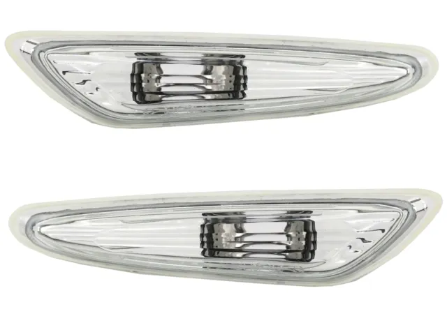 Seitenblinker für BMW E46 01-05 + X3 E83 04- links rechts Klarglas Chrom Blinker
