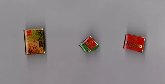 pin's alimentation / Royco (3 versions différentes au choix)