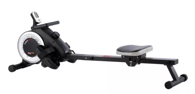 Rower Magnetic Resistance foldable transport wheels smooth quiet action