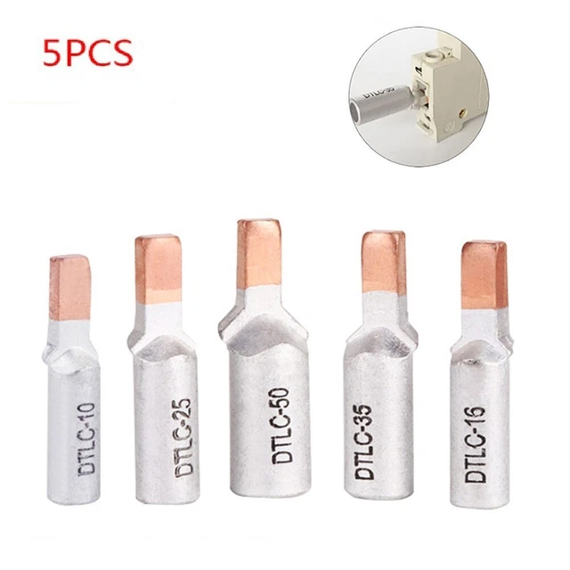 Wire Connector Terminal Crimping 5PCS/Set Circuit Copperandaluminum Pins