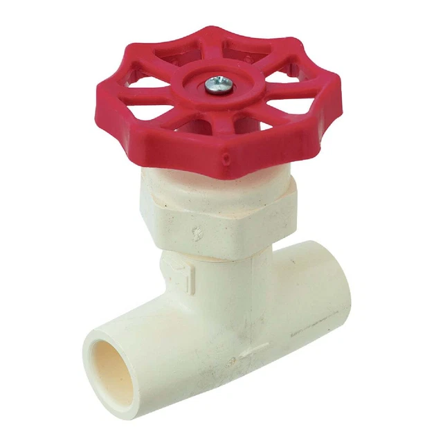 1/2 In. S x 1/2 In. S CPVC Globe Valve 105-223 Pack of 72  105-223 032888052239