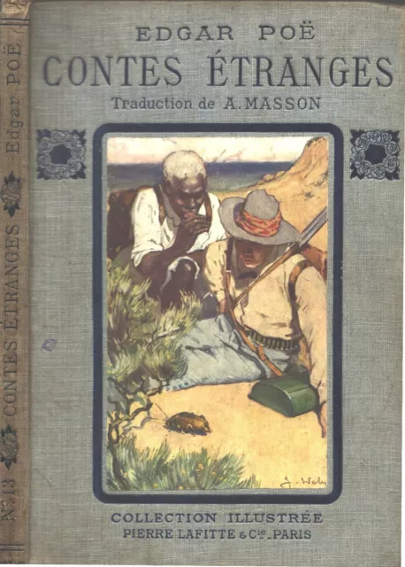 CONTES ÉTRANGES d'Edgar POE Illustrations J. WÉLY Chez Pierre LAFITTE 1910 N°13