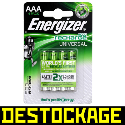 Camelion 2 Camelion AAA Rechargeable 600mAh Piles 2BL Batterie NI-MH 1.2V HR03 NI-MH Neuf 