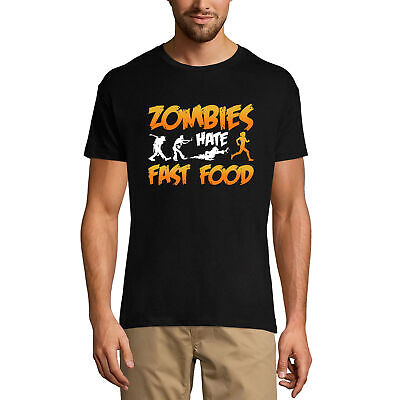 ULTRABASIC Maglietta da Uomo Gli zombie odiano il fast food