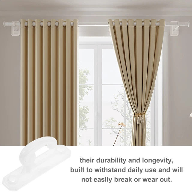 Ganci Per Tenda Doccia - 75 Pezzi In Acciaio Inox, Argento, 7x3.8 Cm, Per Tende E Decorazione - Foto 5