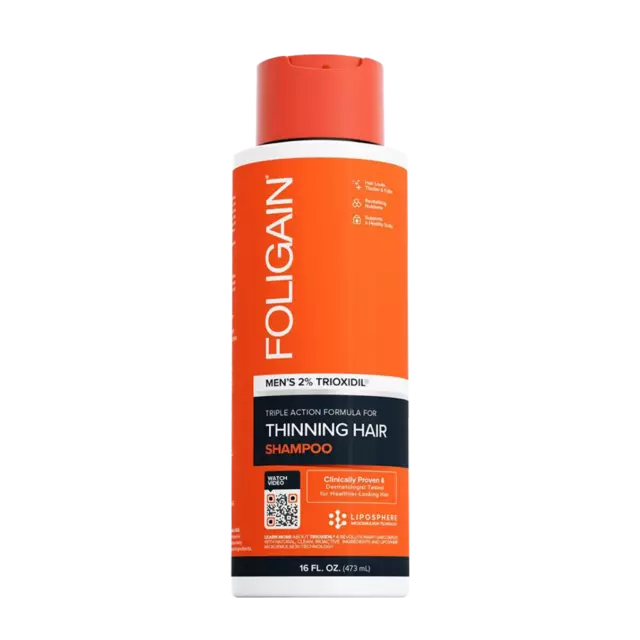 FOLIGAIN - Anti-Haarausfall-Shampoo für Männer (473 ml)