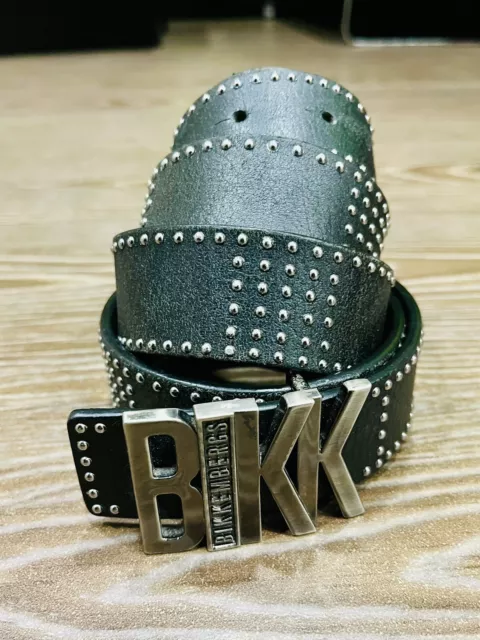 BIKKEMBERG - Cintura con borchie