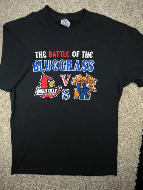 Kentucky Wildcats Louisville Cardinals Battle Of The Bluegrass NCAA Large Black