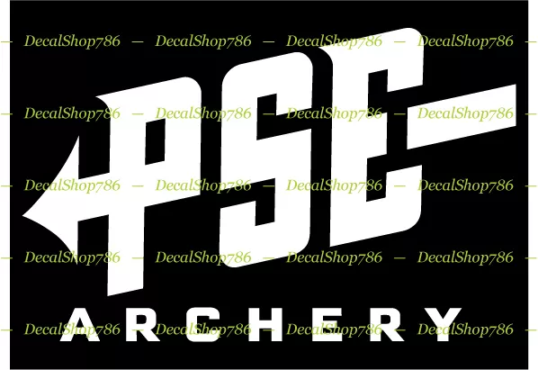 PSE Archery - Hunting Bows & Outdoor Sports - Vinyl Die-Cut Peel N' Stick Decal