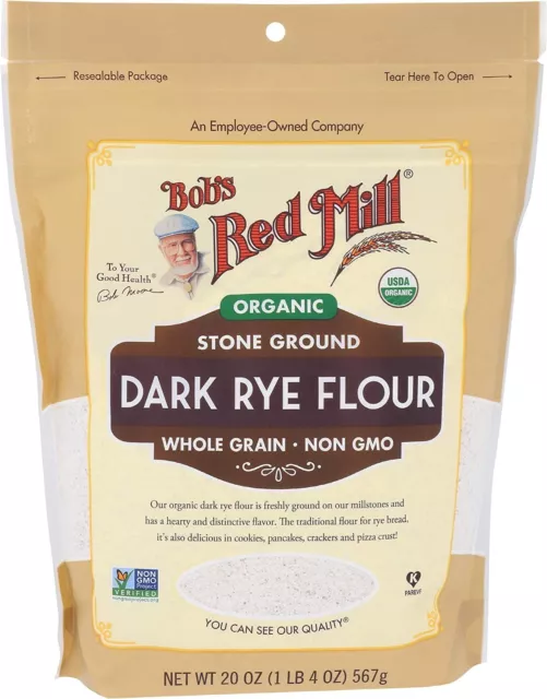 Bob's Red Mill Bob's Red Mill Organic Dark Rye Flour 567g-AU