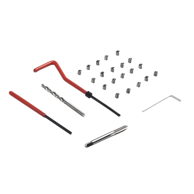 EXCEPTIONAL THREAD REPAIR Insert Kit*0 7 Coil Helicoil Set Tool 25Pcs ...