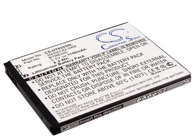 Battery for T-Mobile  Mytouch 4G, myTouch 4G HD, myTouch HD, 35H00142-02M, 35H00