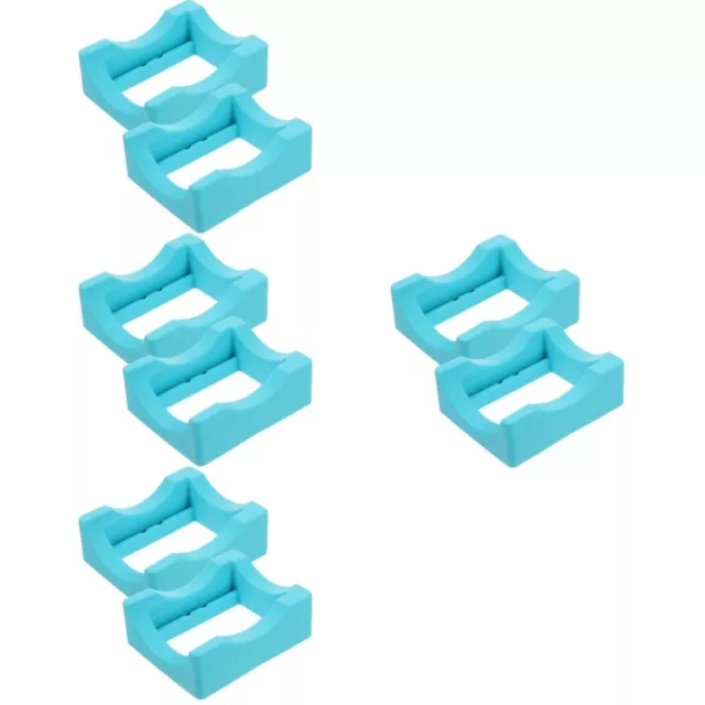 8 piezas soporte compacto para tazas de café soporte para vasos de silicona