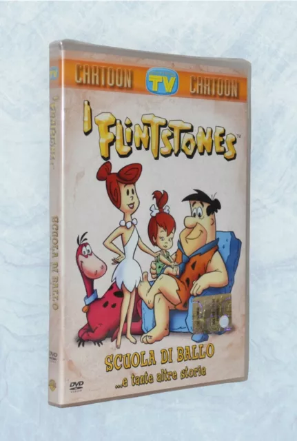I Flinstones Scuola di ballo (Gli Antenati) (1961) Dvd Editoriale Raro Sigillato