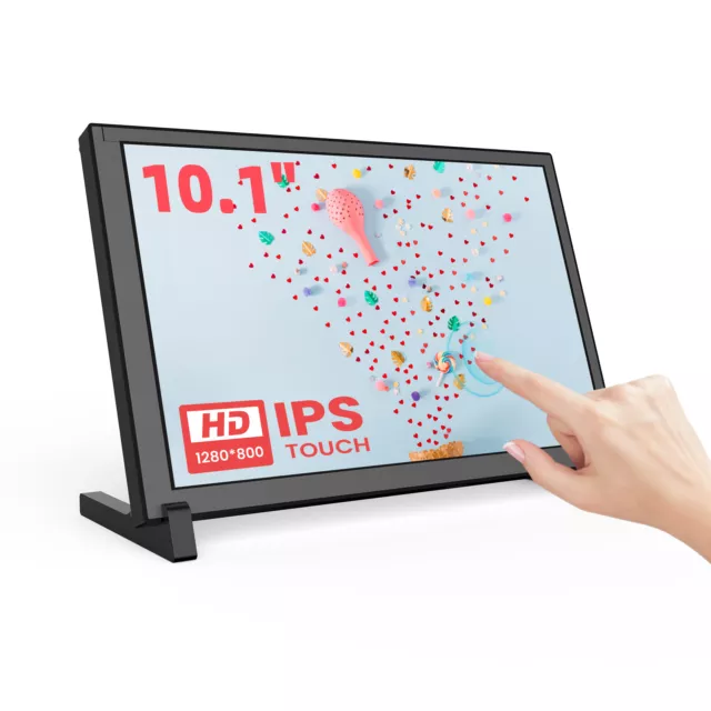 1280*800 IPS Display 10,1 Zoll kapazitiver Touchscreen Monitor für Raspberry Pi