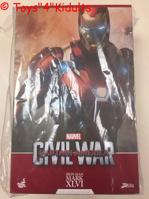 Hot Toys PPS 003 Iron Man Captain America Civil War 3 Mark 46 XLVI Power Pose