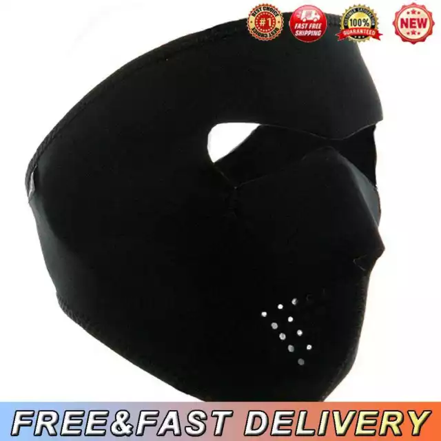 Neoprene Cycling Motorcycle Face Mask Full Face Cover Hat Neck Helmet Mask