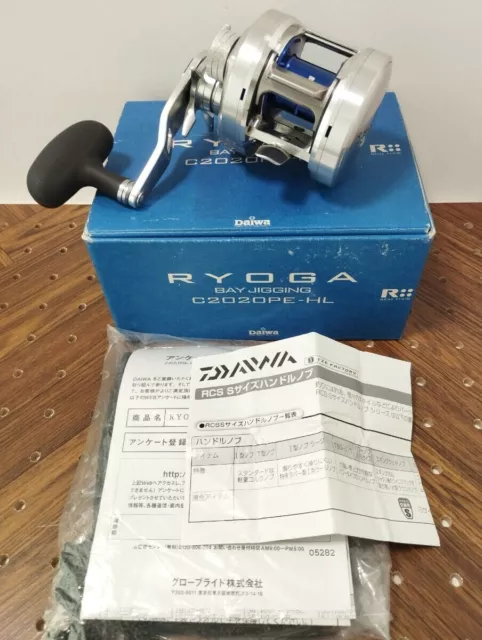 DAIWA RYOGA C2025PE-SHL Left Baitcasting Reel w/Box Used
