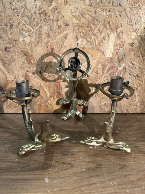 Lot 12 douilles anciennes LUSTRERIE - Décoration