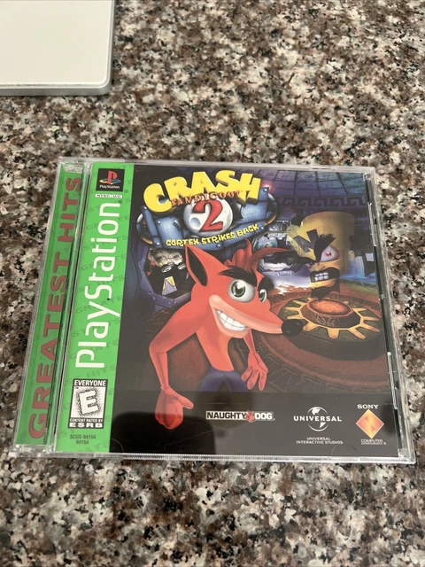Sony - Playstation 1 - Crash Bandicoot 2 - Cortex strikes back : Achat occasion | Jeux vidéos Sony 12-24 mois État moyen Retrogaming