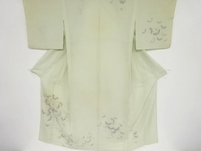 42668# Japanese Kimono / Antique Kimono For Summer / Butterfly