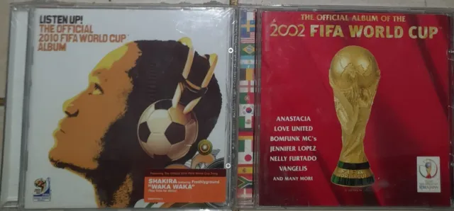 fifa world cup 2002 + 2010 official music album SHAKIRA nneka PITBULL VANGELIS