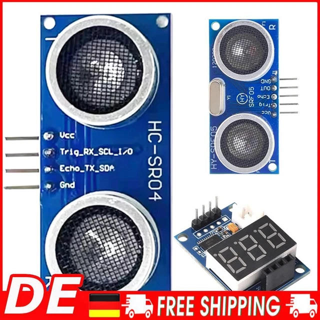 HC-SR04/HY-SRF05 ULTRASONIC MODULE Ultrasonic Sensor Distance Sensor ...