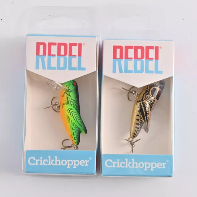 REBEL CRICKHOPPER 3/32 oz Fishing Lure - Summer Hopper $11.75