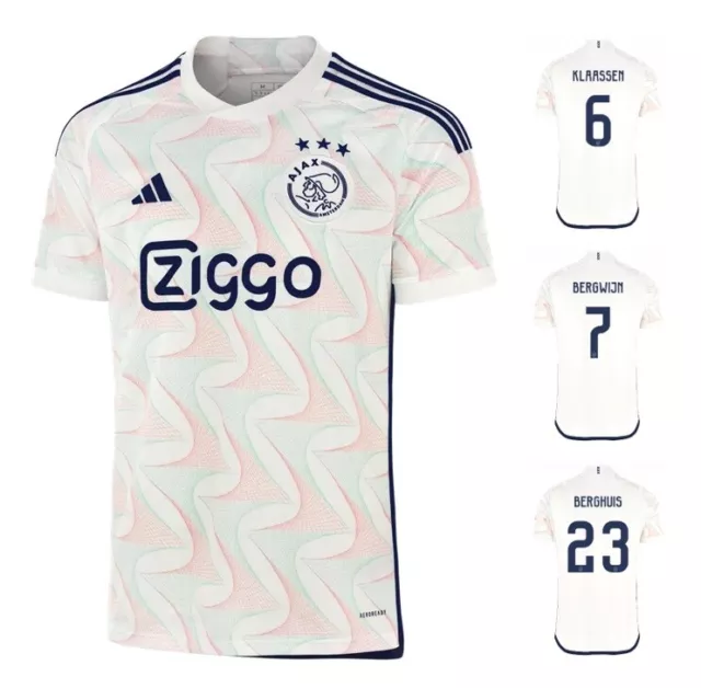 Trikot Adidas Ajax Amsterdam 2023-2024 Away I AFCA + Flock Spielernummer