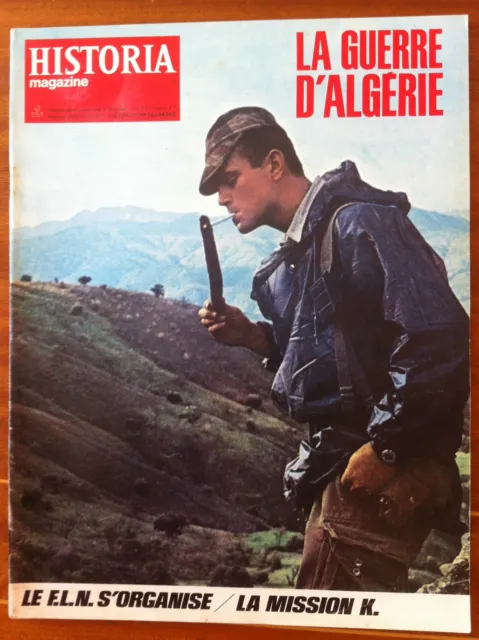 Historia Magazine n°223; La guerre d'Algérie
