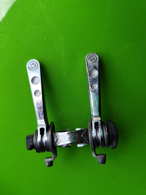 Manette levier dérailleur vélo vintage ancien aluminium SACHS